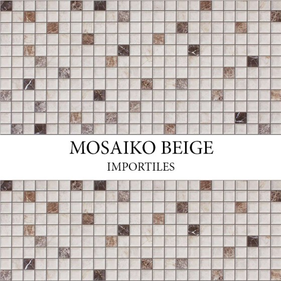 IMPORTILES MOSAIKO BEIGE 30x60